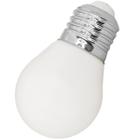 Lâmpada Bolinha Led Leitosa 4W Bivolt E27 Branca Quente