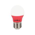 Lâmpada Bolinha Superled 3w Vermelha Ourolux
