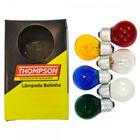 Lampada Bolinha Thompson 7Wx127V Sortida - Kit C/10 Pecas