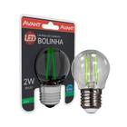 Lampada bolinha verde 2w-bivolt