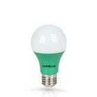 Lâmpada Bulbo Superled 7w Verde Ourolux