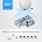 Lampada Câmera Espiã Ip Wifi Hd Panoramica 360
