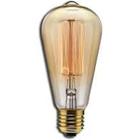 Lampada carbono st64 40w ambar 2400k 220v retro