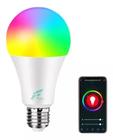 Lâmpada Colorida Inteligente Smart Wifi Alexa Google 110V/220V lampada inteligente