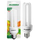 Lâmpada Compacta Fluorescente 20w 220v E27 Branco quente