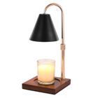 Lâmpada de aquecimento de velas Woderdeng Dimmable Electric Black