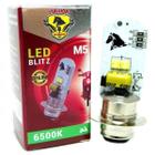 Lâmpada de Farol Moto Super Led M5 6500K Efeito Xenon Biz 100 Pop 100 Bros 125/150 Crypton - STALLION