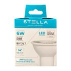 Lâmpada de Led Dicroica 6W 4000K 36 GU10 Bivolt - Stella - STH8535/40