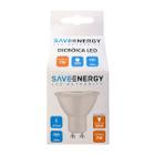 Lâmpada de Led Dicroica 7W 4000K 24 GU10 Bivolt - Save Energy - SE-130.2990