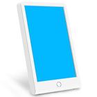 Lâmpada de terapia de luz, lâmpada de energia de luz azul SMY e luz azul LED ajustável, Tablet One Touch com temporizador, 100% livre de UV