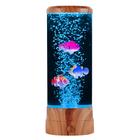 Lâmpada decorativa de aquário Bubble Fish Night Light SENCU