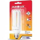 Lâmpada Eletrônica 15 Watts 220 Volts 6400K Branco Frio OUROLUX - OUROLUX COMERCIAL LTDA