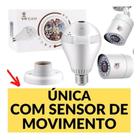 Lampada Espiã Original Com Sensor De Movimento Ao Vivo Smart Lampada Led - vrcam