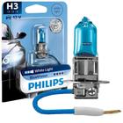 Lâmpada Farol Philips BlueVision Branca H3 12V 55W 3700k 12336BVB1