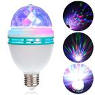 Lâmpada Globo De Luz Led Rgb Giratória Bola Maluca Colorida Rotativa Festa Socket Padrão - Getit Wel