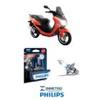 Lâmpada H4 35w Philips 4300k DAFRA Laser 150 2008 10