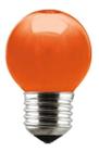 Lampada Incandescente Bolinha 15w 110v 127v Laranja