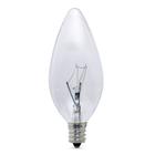 Lâmpada Incandescente Vela Lisa Clara E12 40W 220V Toplux