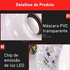 Lâmpada LED 12w E27 RGB Colorida com Caixa de Som Bluetooth e Controle Remoto