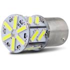 Lâmpada LED 2 Polos Trava Reta 18 LEDs 4W 12V Luz Branca Aplicação Direção Ré e Freio