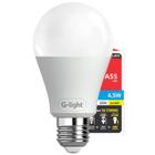 Lâmpada Led 6,5W Bulbo E27 Autovolt 6500K Branco Frio Cor Da Luz Branca Ultra Economica P/ Sala Quarto Cozinha Banheiro - G-Light