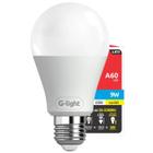 Lâmpada Led 9W Bulbo E27 Autovolt 6500K Branco Frio Cor Da Luz Branca Ultra Economica P/ Sala Quarto Cozinha Banheiro