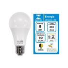 Lâmpada Led 9w LLUM Bronzearte Branco Quente 3000k Bulbo Bivolt