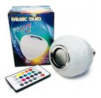 Lâmpada Led Bluetooth Party Controle Remoto - Som E Luz