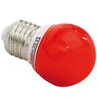 Lampada Led Bolinha 1W 220V Vermelha - 11080085 - TASCHIBRA