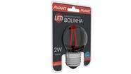 Lampada Led Bolinha Filamento E27 Vermelho 2w Bivolt Avant