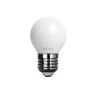 Lâmpada Led Bolinha G45 Leitosa E27 5W 2700K Luz Quente Bivolt Decoração - OPUS