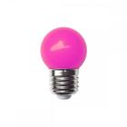 Lampada Led Bolinha Galaxy E27 1.5Wx220V Rosa 1219 - Kit C/10