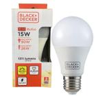 Lampada Led Bulbo PERA 15w E27 Branco Neutro 4000K - Black+Decker