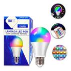 Lâmpada Led Controle Remoto Iluminação Coloridalk-Rgb9W 265V