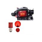 Lâmpada Led Freio 2 Polos Sequencial Strobo Moto MT 01 1670CC 2005 2006 2007 2008 2009