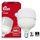 Lâmpada LED Globe 40W Branca 6.500K Alta Potência E27 Bivolt