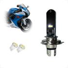 Lâmpada Led H4 Thork 6000k GSX 750f 2000 2001 2002 2003 2004 2005 2006 2007 2008 2009