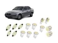 Lâmpada Led Kit Vectra 1997 A 2004 Teto Placa Ré