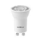 Lâmpada Led Mini Dicróica Mr11 4w 2700k Branco Quente - Ourolux