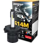 Lâmpada Led Moto H4 6000k 3600lm 32w Nano S14 Shocklight