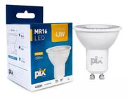 Lâmpada LED MR16 4,8w 4000k Branco Neutro - Pix 