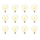 Lampada Led Multifilamento 30W Kit 12 Unidades 380lm Decoraçao Vintage Retro Iluminaçao Casa Vintage Ballon Pendente Classico