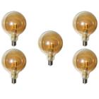 Lampada Led Multifilamento 30W Kit 5 Unidades Iluminaçao Casa Jardim Empresa Decoraçao Vintage Luz Retro