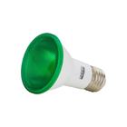 Lampada Led Par 20 6W E27 Ip65 Bivolt Verde - Luminatti