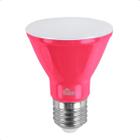 Lâmpada LED Par20 6W E27 Rosa Bivolt