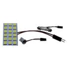 Lâmpada Led Placa 43mmx22mm 12v 18smd5050 Branca