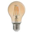 Lampada LED Retro A60 Bulbo Pera 4W Luz Ambar 2200K Dimerizavel Base E27 127V Avant