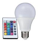 Lâmpada Led Rgb Bulbo 5w Controle