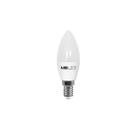 Lâmpada Led Vela C35 Fosca 4w Luz Amarela E14 Mbled