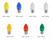 Lampada Led Vela Chama 1w Decorativo Lustre 127v E27 110v